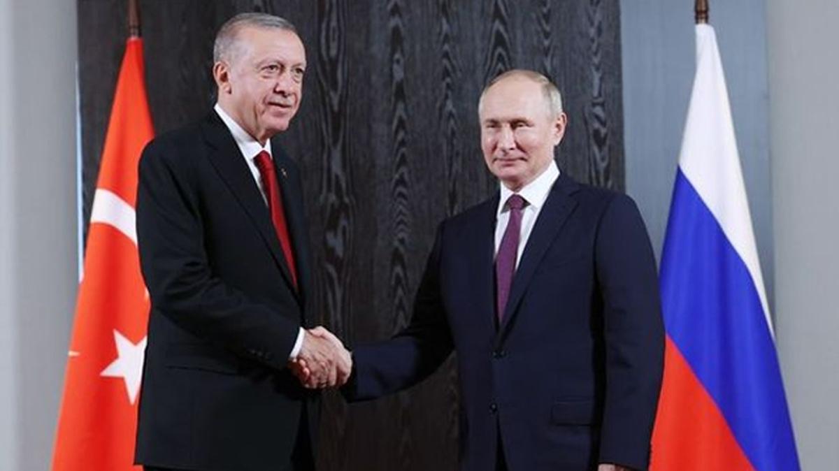 Kremlin: Putin, Trkiye ziyaretinde Bakan Erdoan ile Ukrayna'y grecek