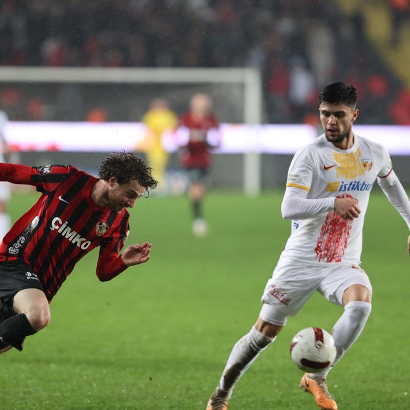 Gaziantep FK-Kayserispor manda kazanan kmad