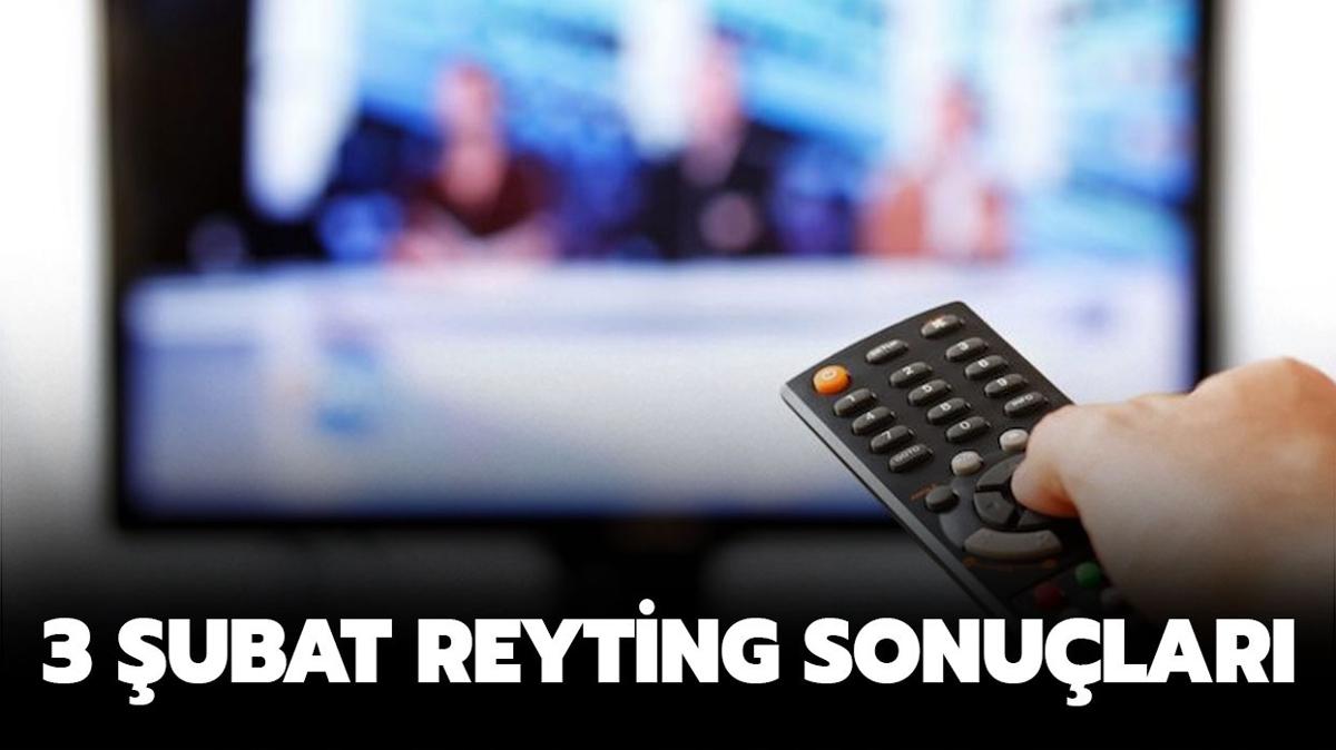3 ubat 2024 reyting sonular | Kardelerim, Gnl Da, Kopuk, Survivor reyting listesi belli mi"