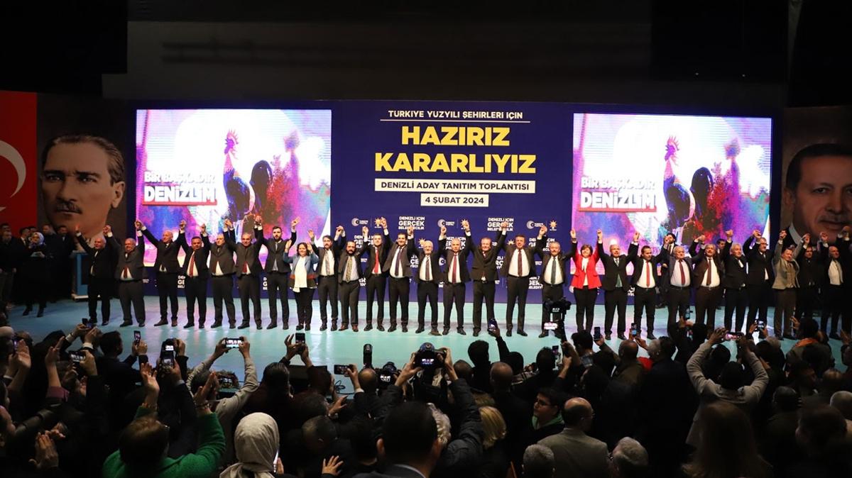 Cumhur ttifak, Denizli'nin  ilelerindeki belediye bakan adaylarn aklad