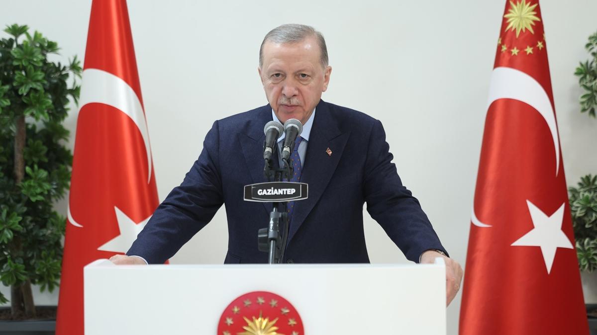 Bakan Erdoan slahiye Deprem konutlar fotoraflar resimleri