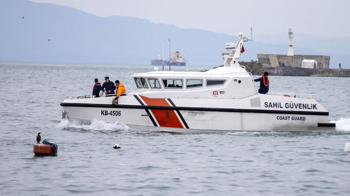 Zonguldak'ta batan geminin kayp 7 personeli aranyor