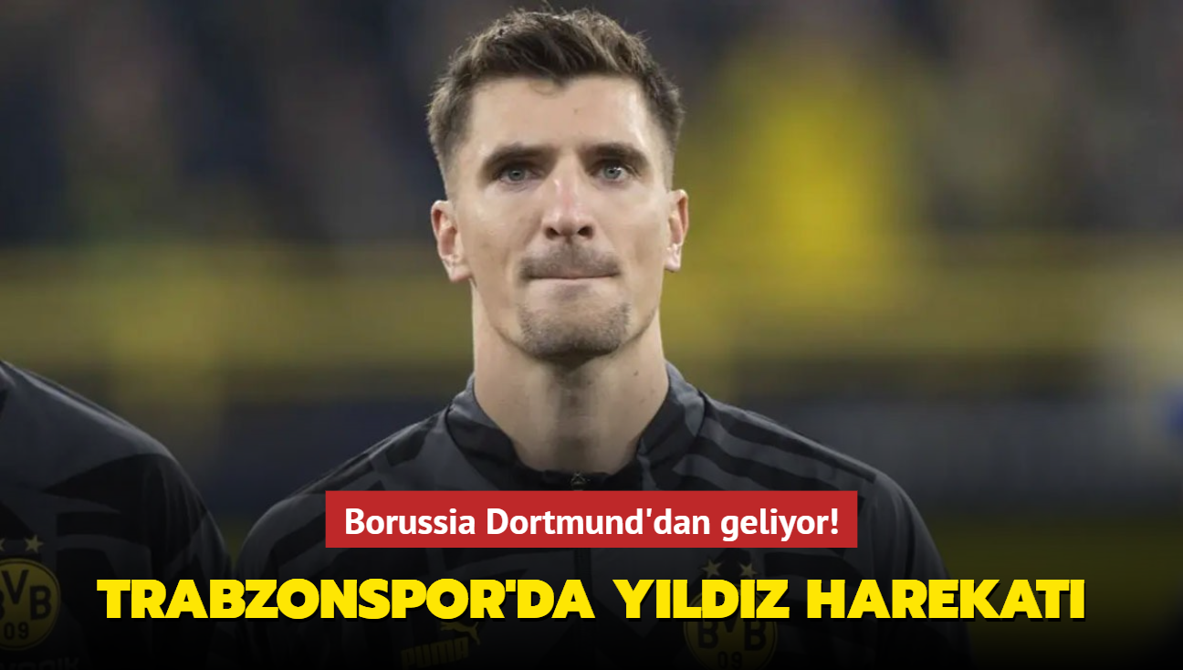 Trabzonspor'da yldz harekat! Borussia Dortmund'dan geliyor