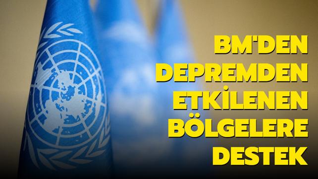 BM'den Depremden Etkilenen Bölgelere Destek