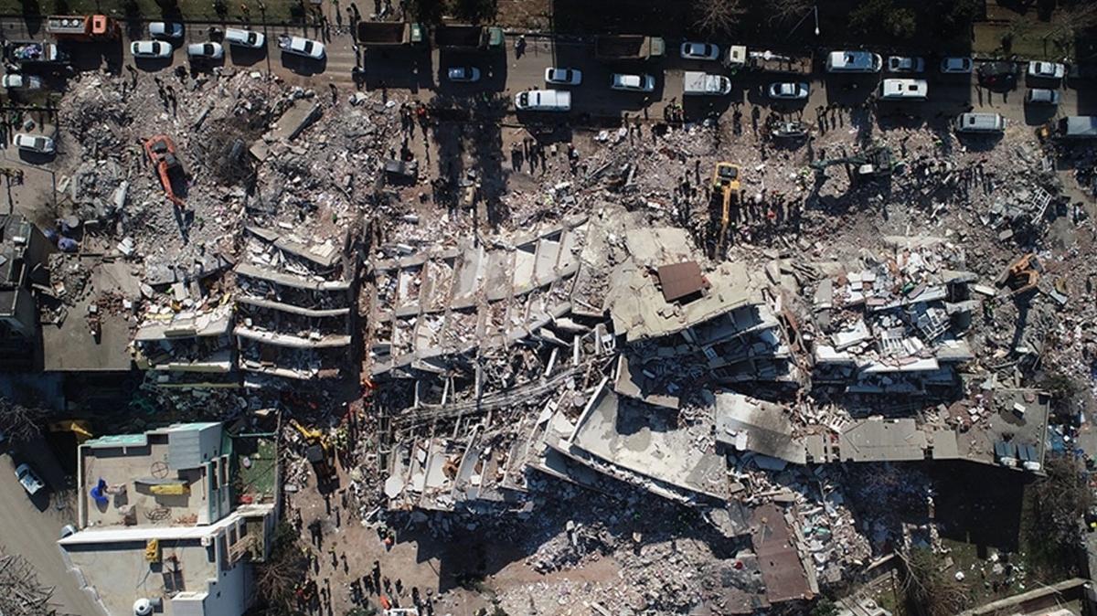 DS'den 6 ubat Kahramanmara merkezli depremlerle ilgili paylam