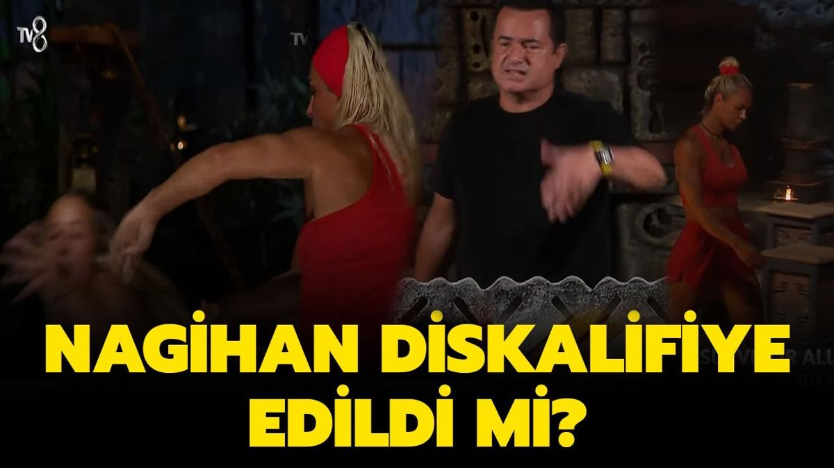 Survivor Nagihan diskalifiye mi oldu" Nagihan diskalifiye yarmadan elendi mi"