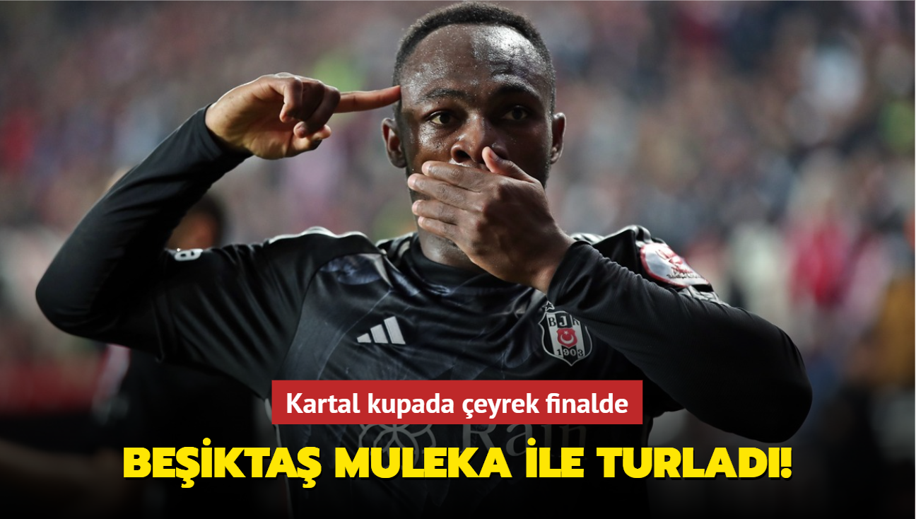 MAÇ SONUCU: Antalyaspor 1-2 Beşiktaş
