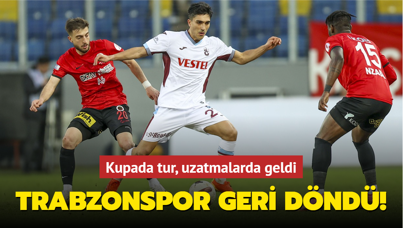 MA SONUCU: Genlerbirlii 1-2 Trabzonspor