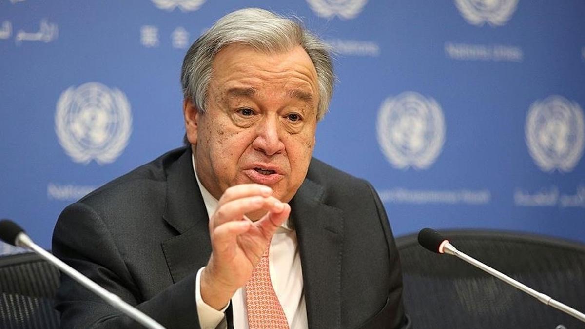 Guterres'ten BM üyelerine Filistin resti: "Uymak zorundalar!"