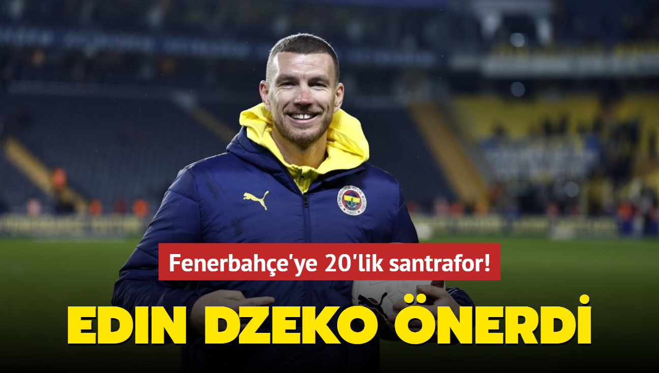 Fenerbahe'ye 20'lik santrafor! Edin Dzeko nerdi