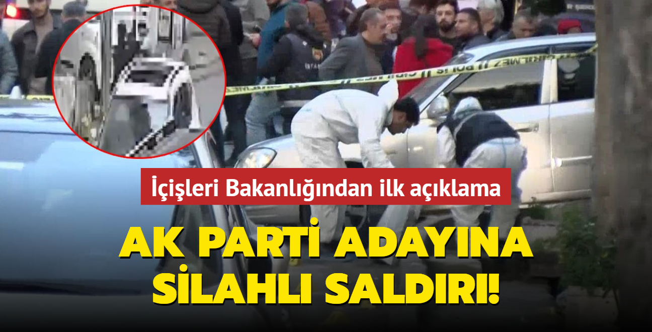 AK Parti Kkekmece Belediye Bakan Aday Aziz Yeniay'a silahl saldr! 1 vatanda yaraland: Murat Kurum'dan 'lanetliyorum' mesaj 