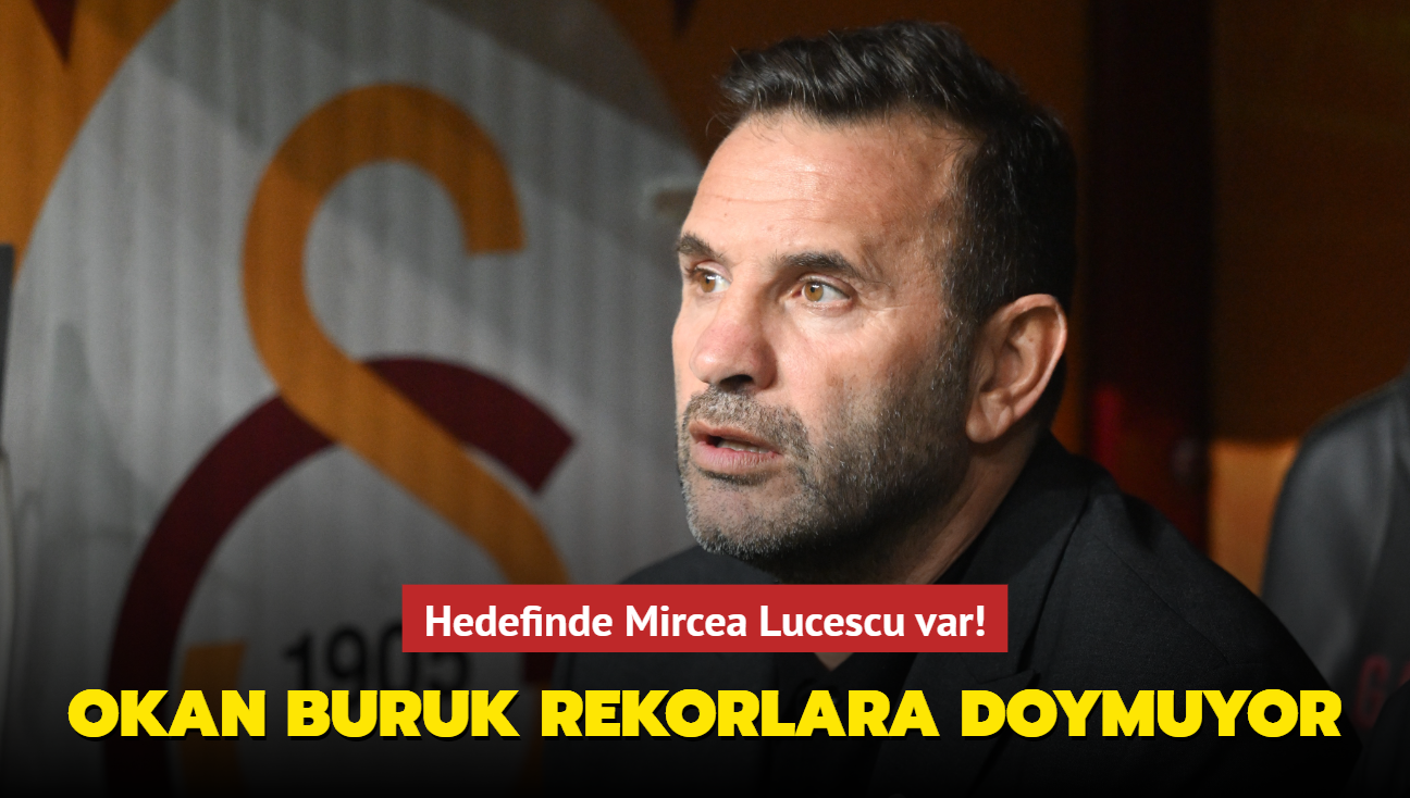 Okan Buruk rekorlara doymuyor! Hedefinde Mircea Lucescu var