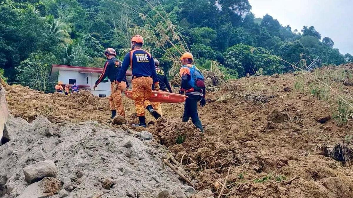 Filipinler'deki toprak kaymasnda can kayb 37'ye ykseldi