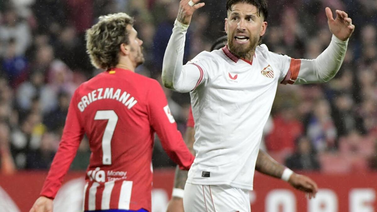 Sevilla, Atletico Madrid duvarn tek golle at