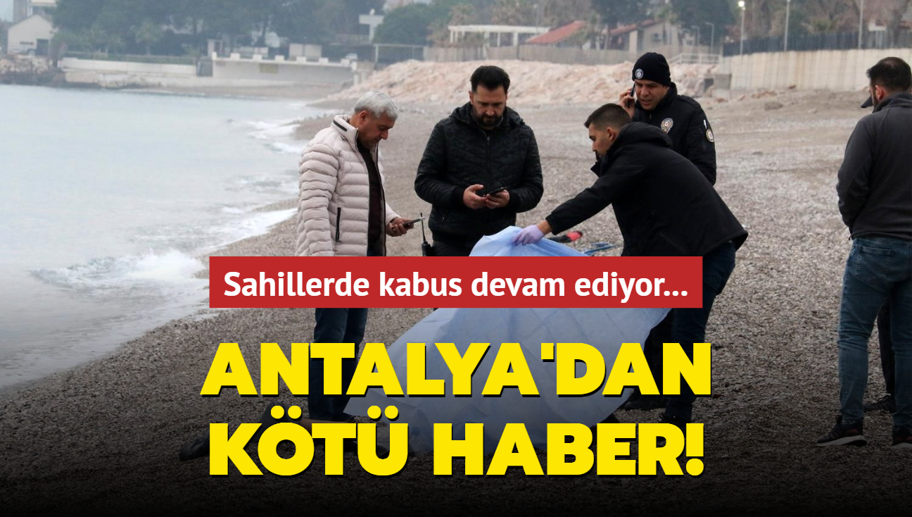 Sahillerde kabus devam ediyor... Antalya'dan kötü haber!