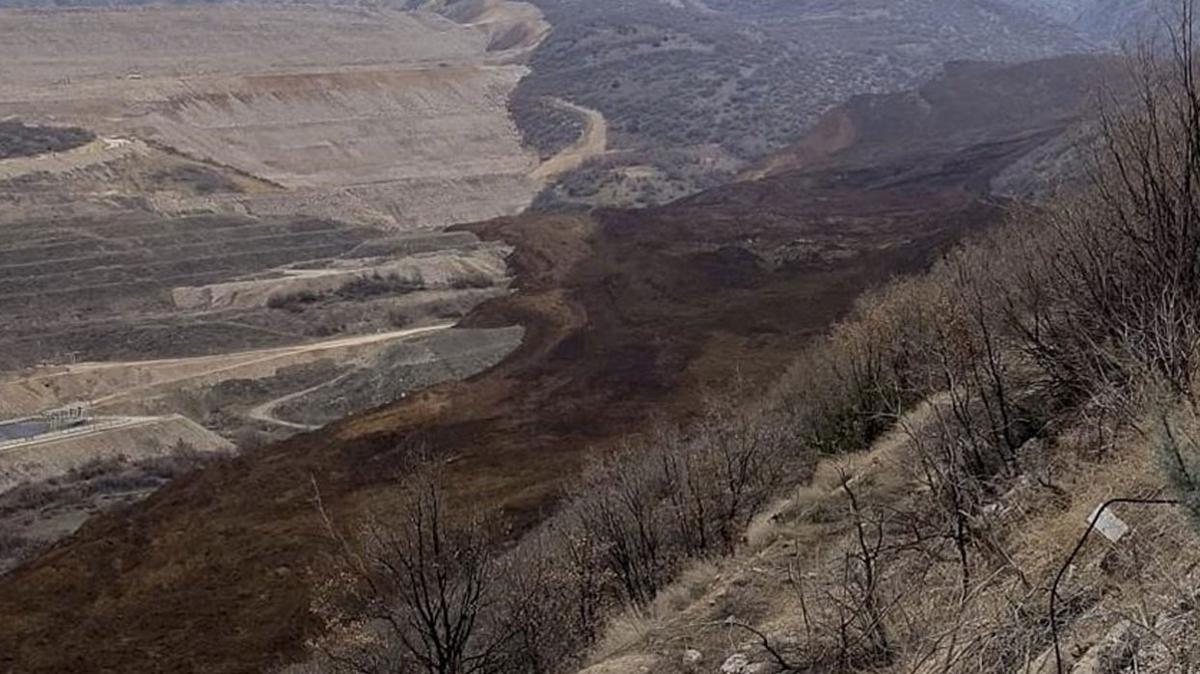 Erzincan toprak kaymas haberleri | Erzincan li altn madeni son durum nedir"