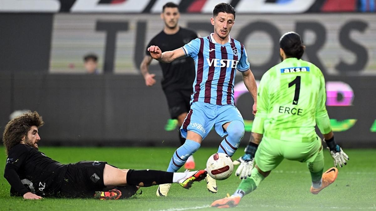 Trabzonspor, Hatayspor karsnda en iyi rakamlarna ulat