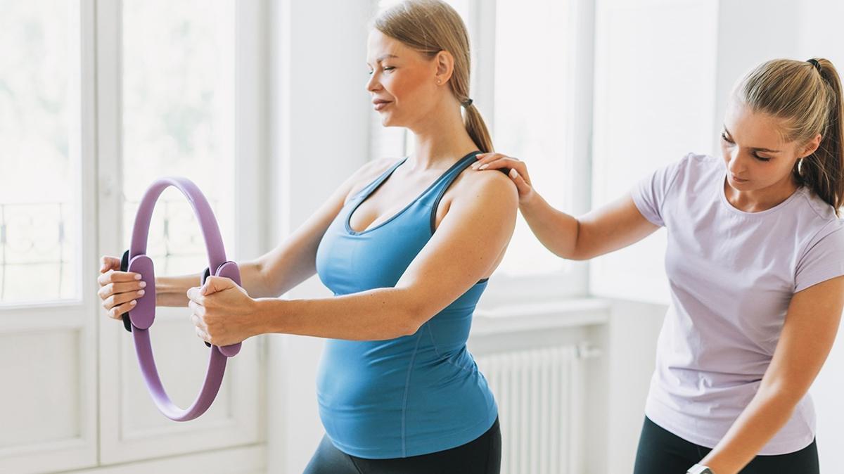 Hamilelikte hangi egzersizler yaplr" Bebek riske atlmadan egzersiz yaplmal