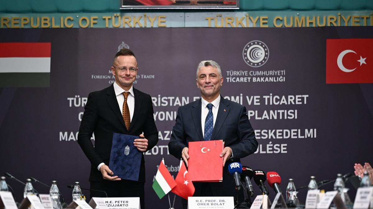 Trkiye ile Macaristan arasnda mutabakat zapt