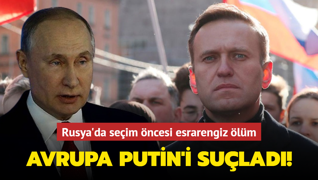 Avrupa Putin'i sulad! Rusya'da seim ncesi esrarengiz Navalny'nin lm