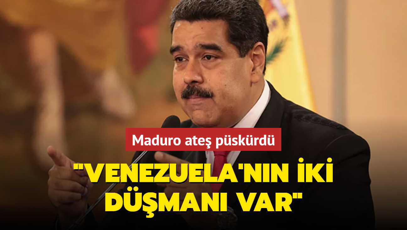 Maduro: Venezuela'nn iki dman var