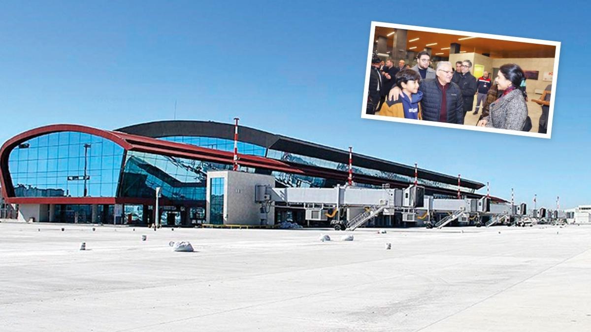 Havaliman yeni terminal binas Kayseri'ye yakt