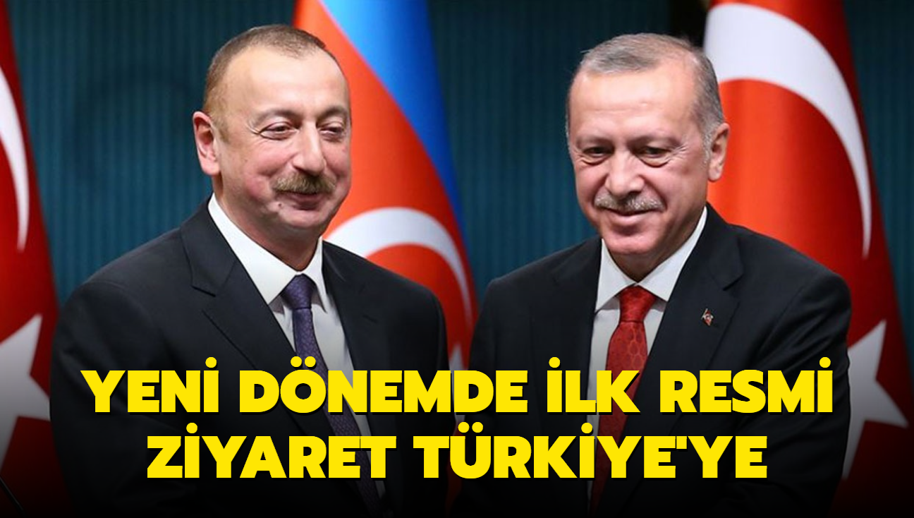 Azerbaycan Cumhurbakan Aliyev Trkiye'ye geliyor