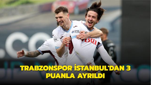 MA SONUCU: Pendikspor 0-2 Trabzonspor