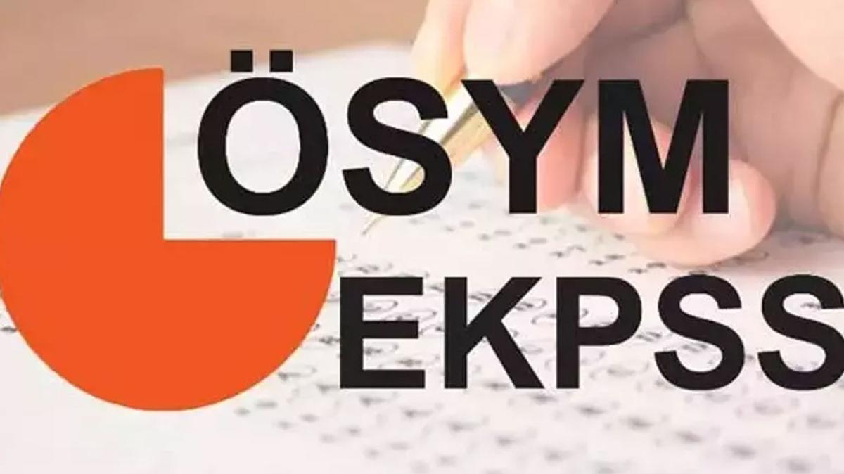 2024 EKPSS kura sonucu sorgulama ekran | EKPSS kura sonular belli oldu