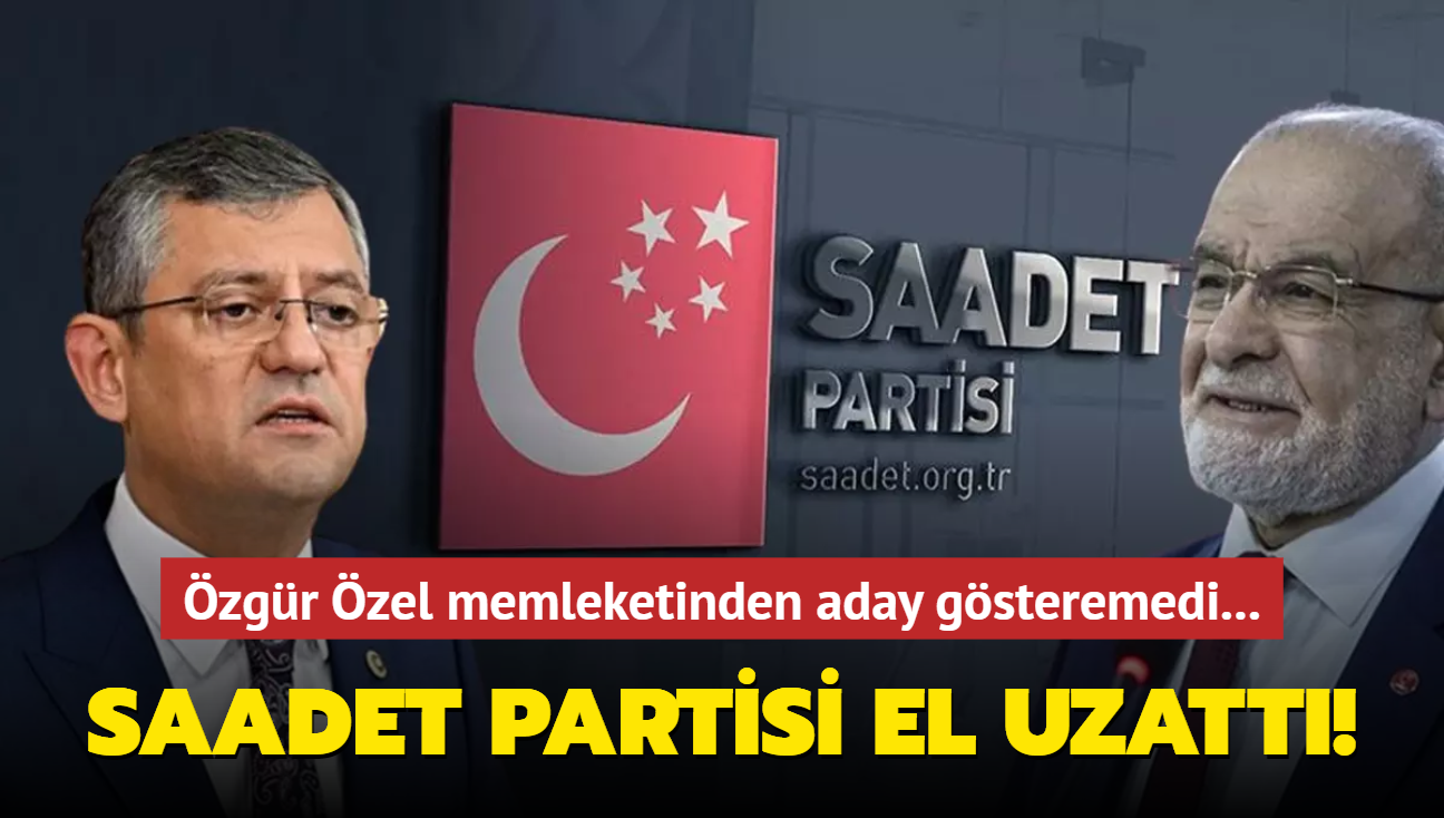 CHP seime giremiyordu Saadet Partisi el uzatt!