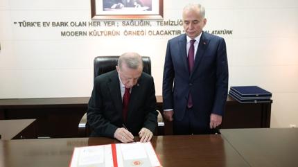 Başkan Erdoğan Osman Zolan'ı kabul etti