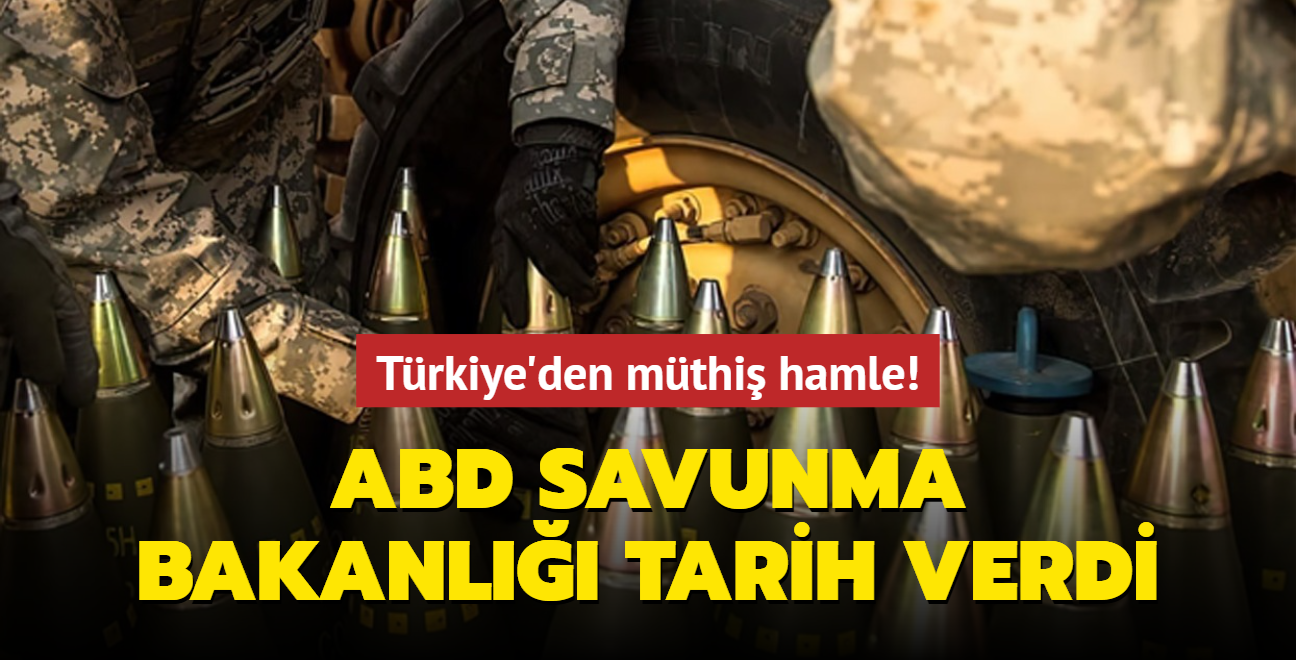 Türk savunma sanayisiyle ortaklık vurgusu yapılmıştı... ABD Savunma Bakanlığı tarih verdi