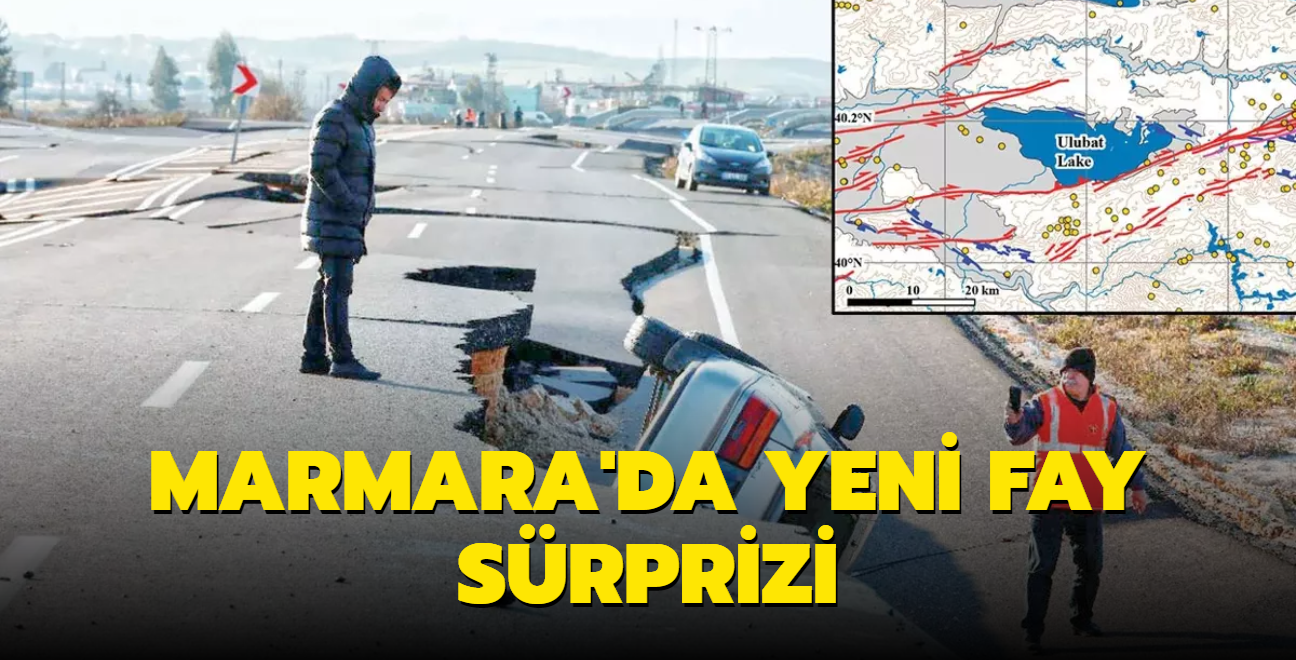 Marmara'da yeni fay srprizi