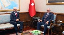 Bakan Güler, Polonya'nın Ankara Büyükelçisiyle görüştü