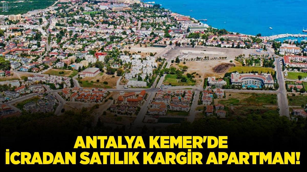Antalya Kemer'de icradan satlk kargir apartman!