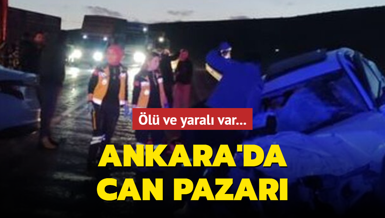 Ankara'da can pazar: l ve yaral var...