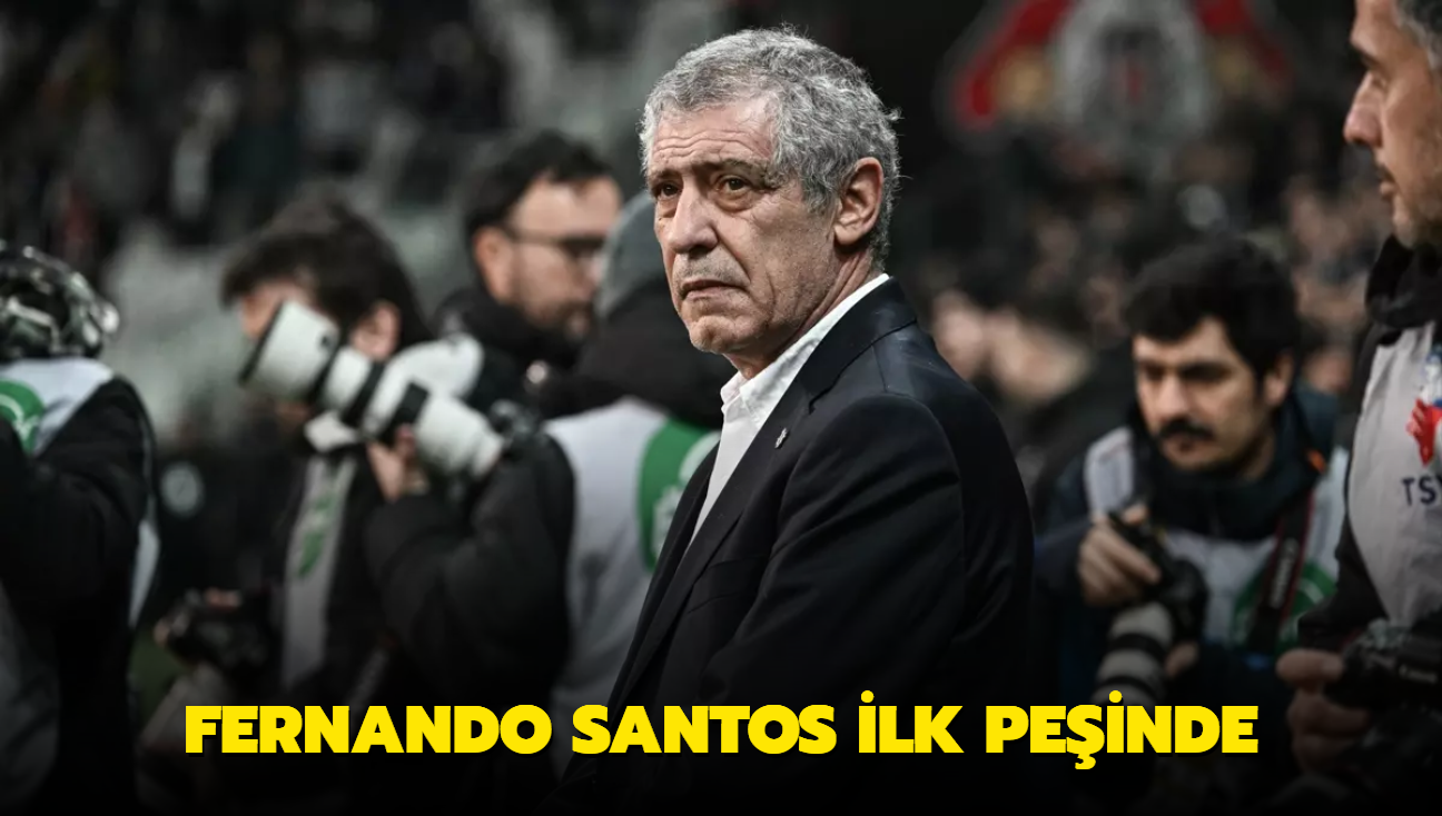 Fernando Santos ilk peinde