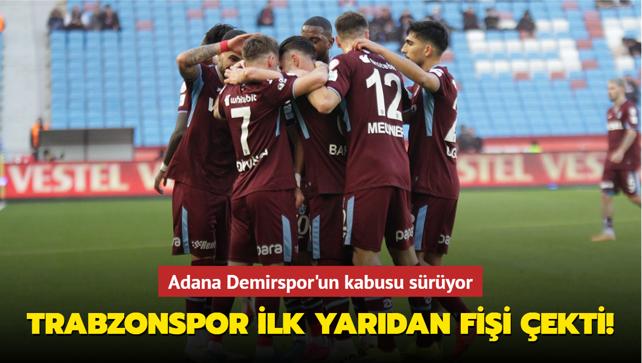 MA SONUCU: Trabzonspor 1-0 Adana Demirspor