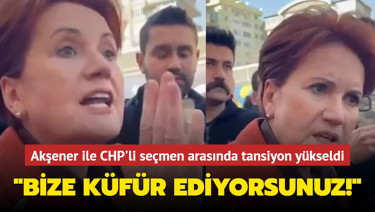 Meral Akener'den CHP'ye sert szler: "DEM'e teekkr ediyorsunuz bize kfr ediyorsunuz!