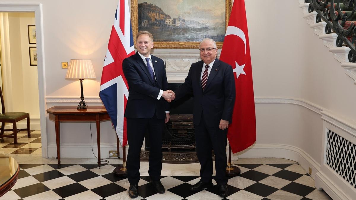 Milli Savunma Bakanı Güler İngiltereli mevkidaşı ile görüştü