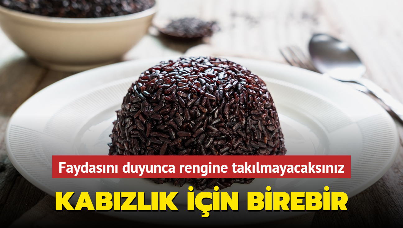 Kabzlk yemei belli oldu! Rengine aldanmayn, barsaklarn ilac