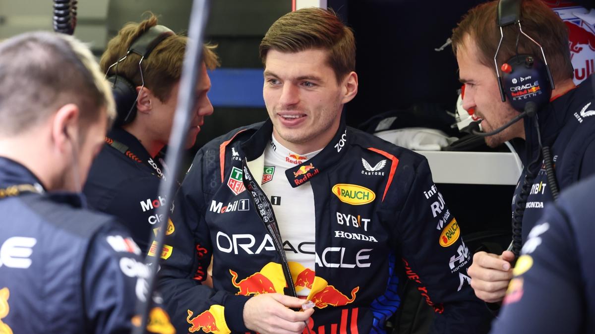 Formula 1'de ilk yar Max Verstappen'in