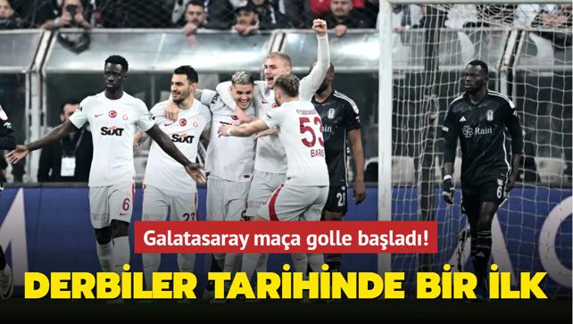 Galatasaray maa golle balad! Derbiler tarihinde bir ilk