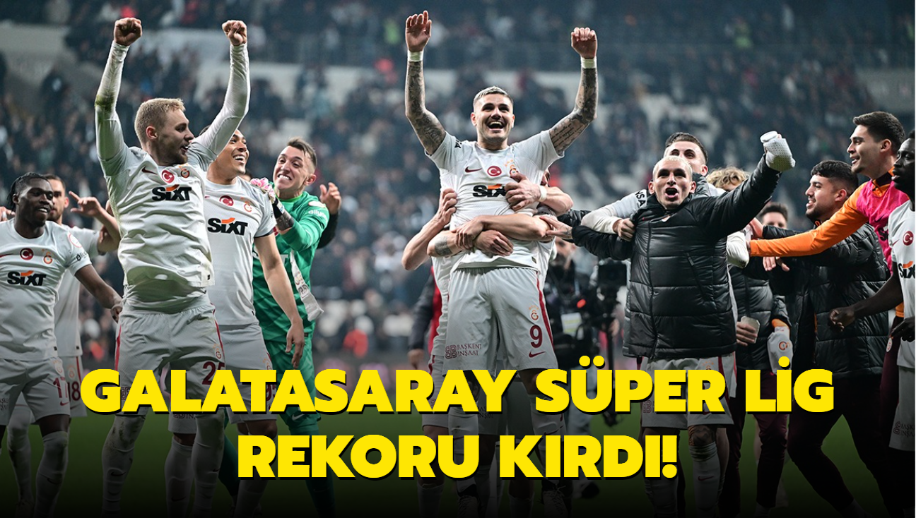 Galatasaray Sper Lig rekoru krd!