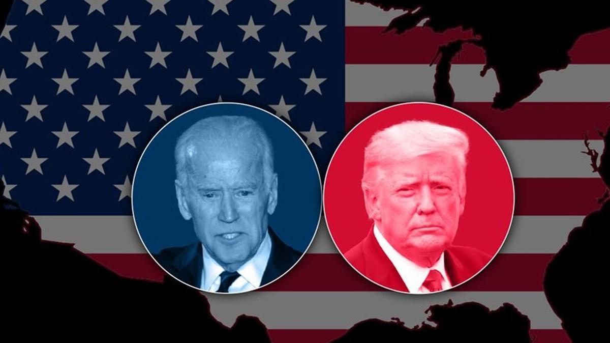 ABD'de arpc seim anketi.... Donald Trump'tan 5 puan geride