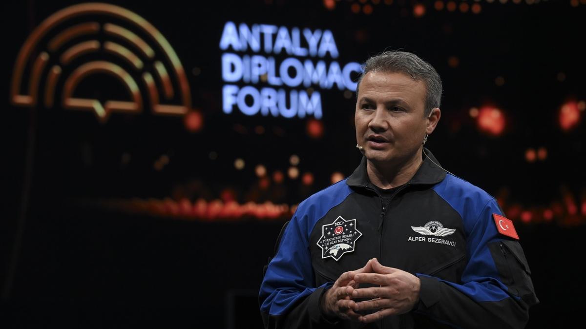 Alper Gezeravc Trkiye'nin uzay misyonu ile ilgili konutu!