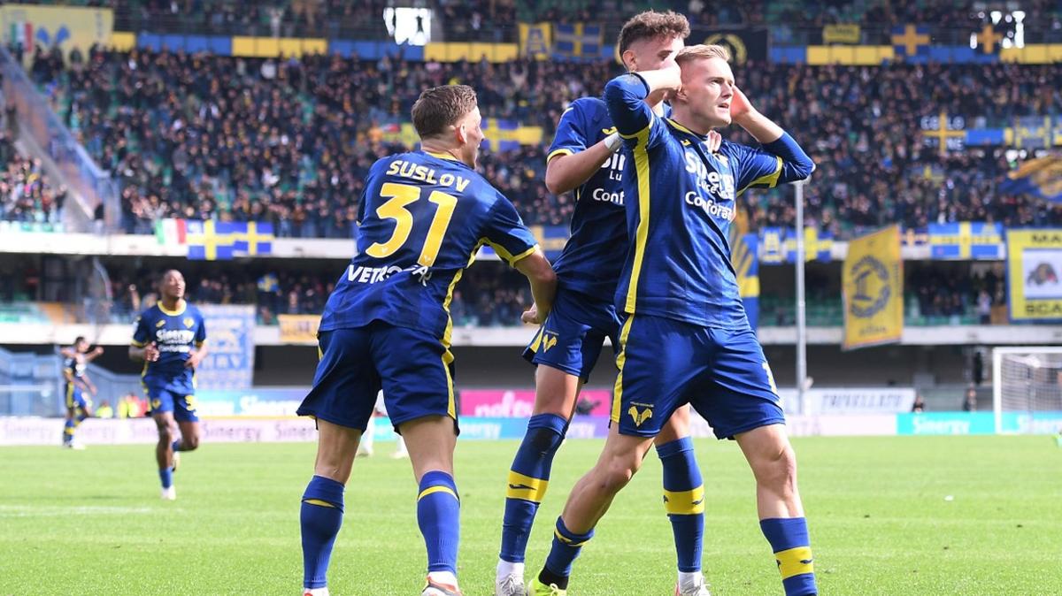 Hellas Verona galibiyet hasretine Sassuolo karsnda son verdi