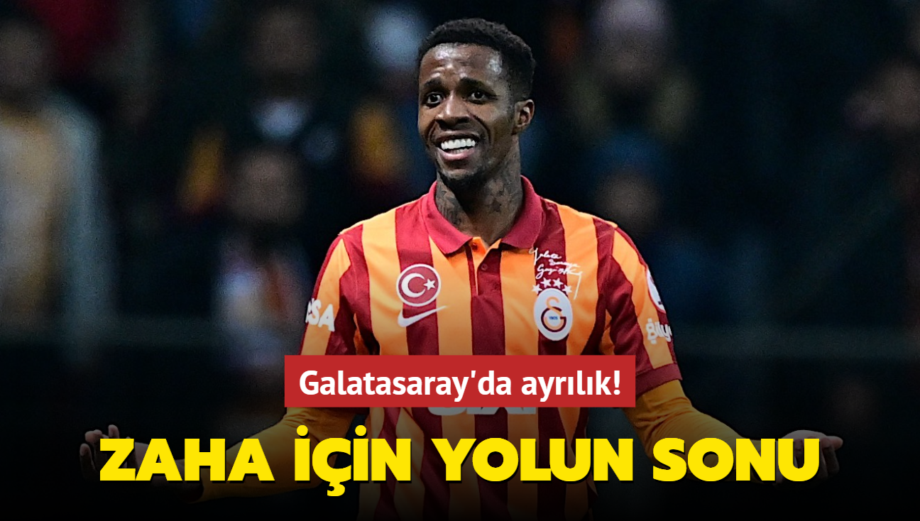 Wilfried Zaha iin yolun sonu! Galatasaray'da ayrlk