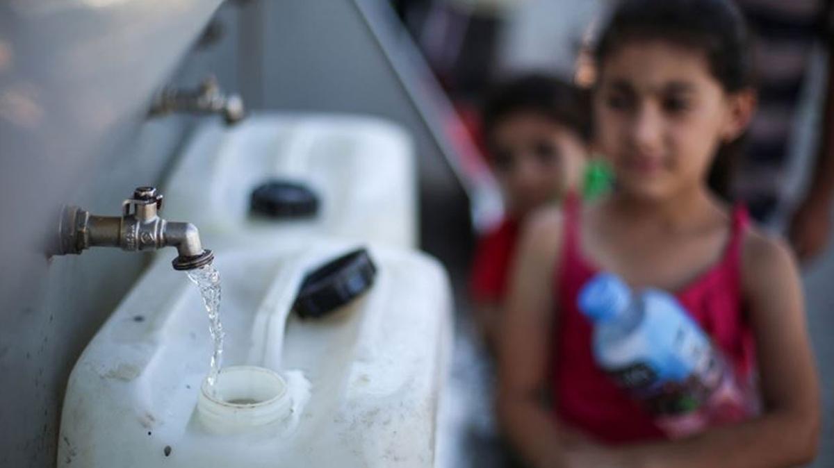 BM Gazze'deki su sorununa deindi: Evlerin yzde 80'inde temiz su yok