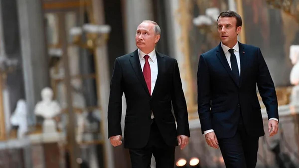 Rusya, "ihtimal deil, kanlmaz olacak" demiti... Macron'dan "U" dn